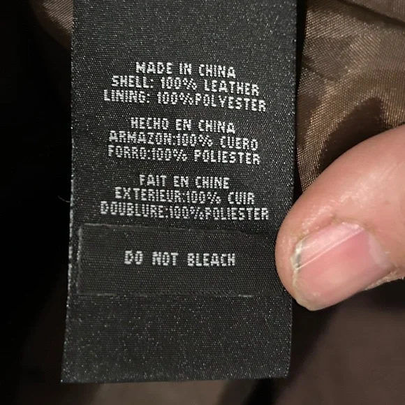 ISZ Leathers | Dark Brown Jacket | Size Small - Picture 3 of 7